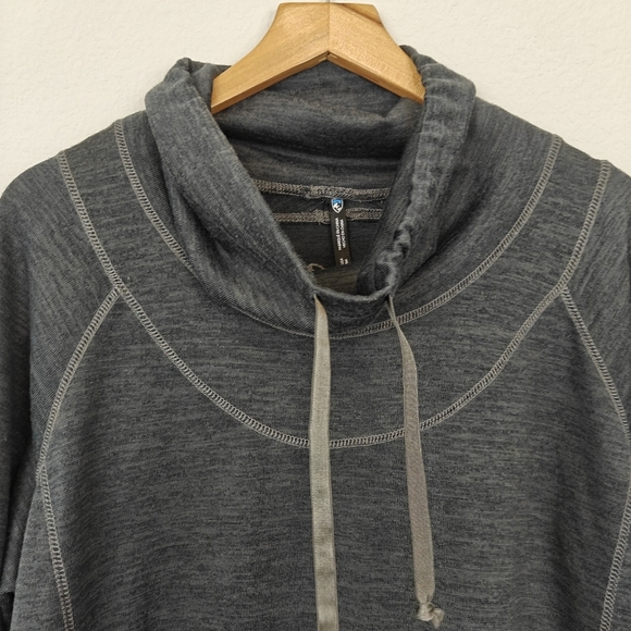 KULH Lea Pullover Sweatshirt Dark Grey Size XL Women's - Picture 11 of 14